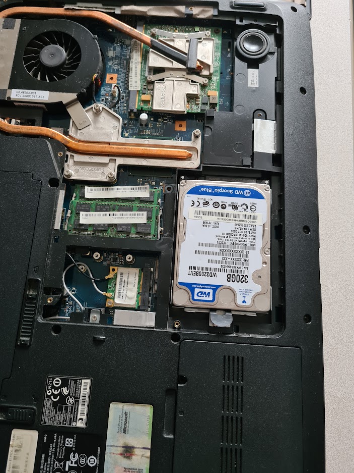 Réparation – Récupération des données d'un ancien pc portable. Celui- par Raugui Informatique