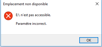 Réparation – Un client est venu nous demander s'il était possible de récupérer ses données sur son disque… par Raugui Informatique
