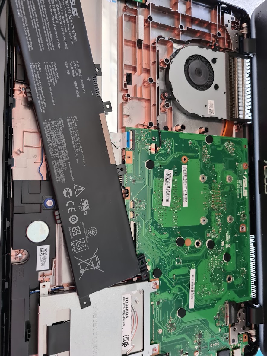 Réparation – La batterie du pc de notre client était H.S. par Raugui Informatique