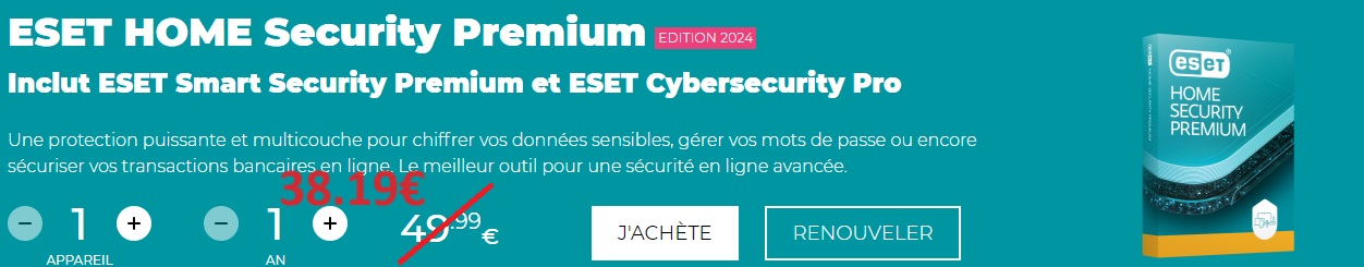Réparation – Profitez de notre offre exclusive sur les licences antivirus ESET ! 🔒 par Raugui Informatique