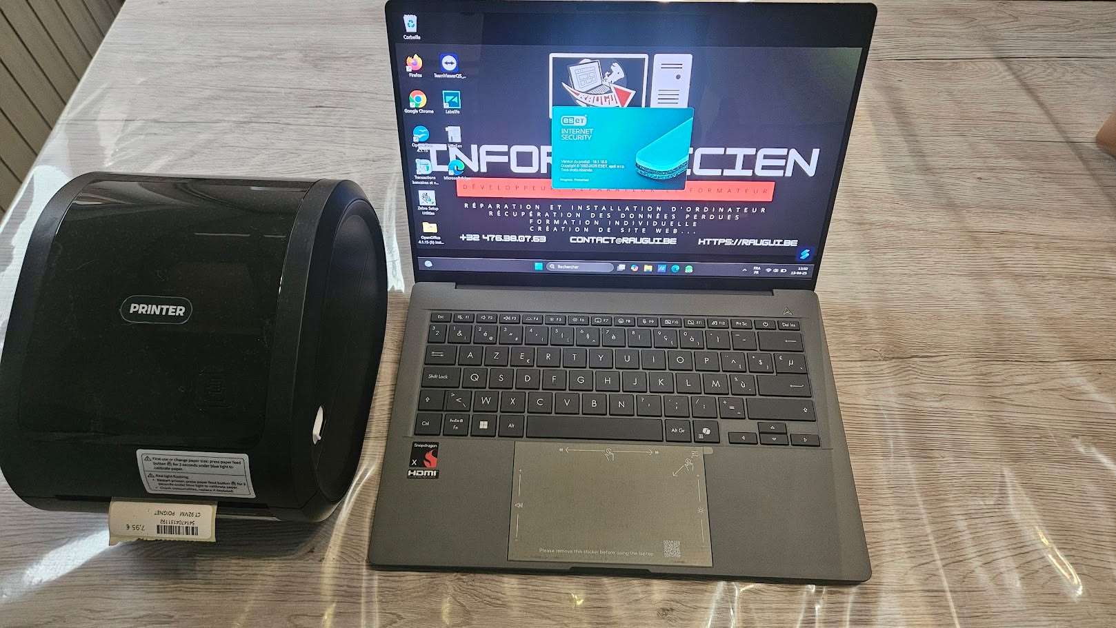 Conseil – Un nouveau PC pour la société Aux 2 roues 🏍 par Raugui Informatique