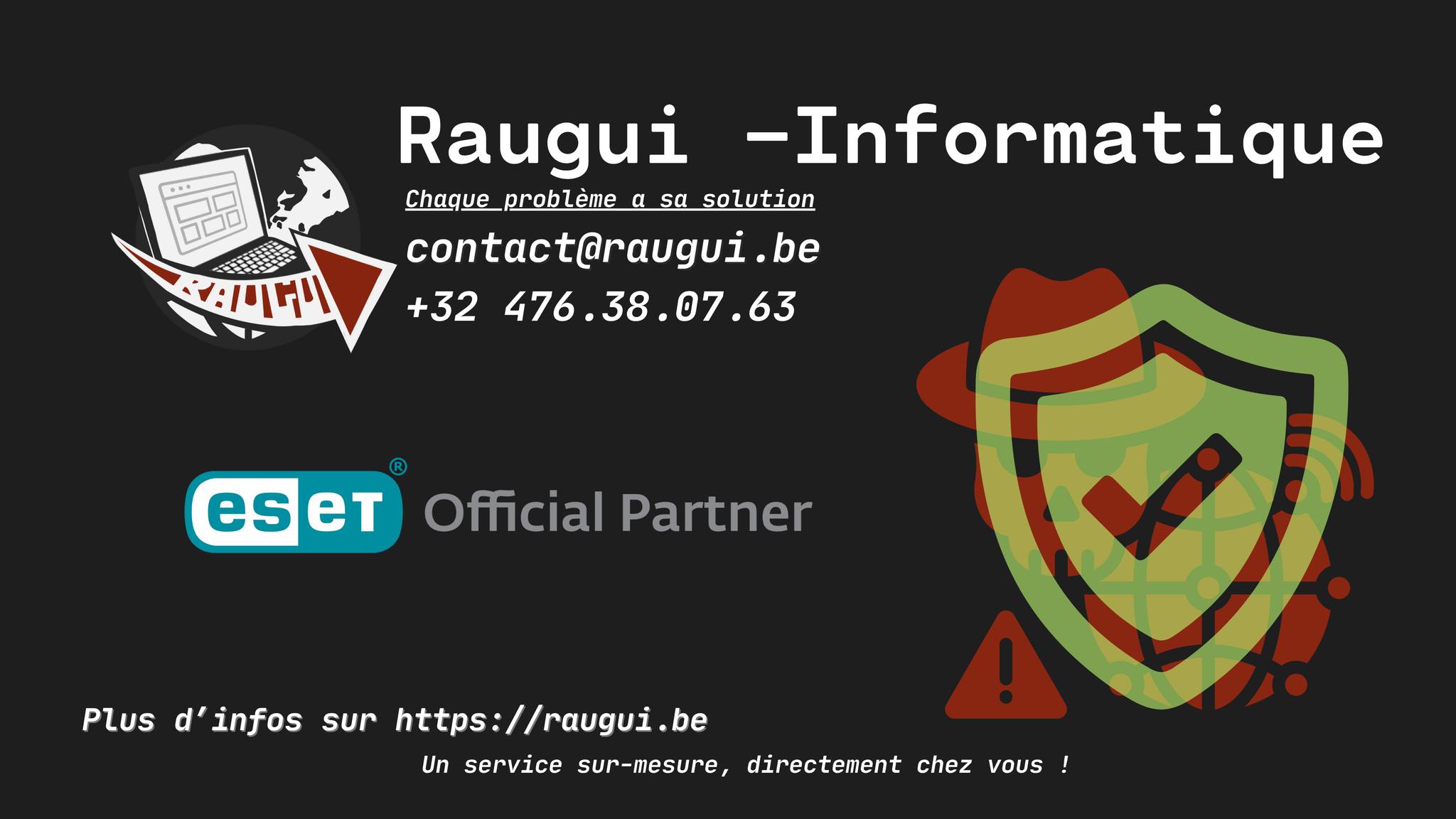 Conseil – Sécurité numérique renforcée pour un client victime d’intrusions ! 💻📲 par Raugui Informatique