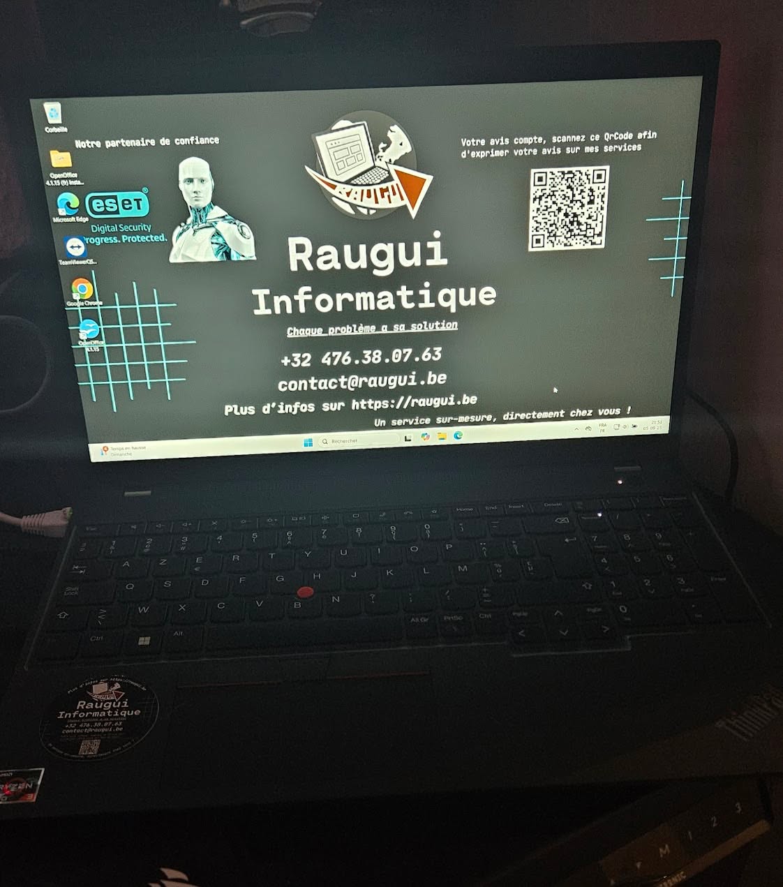 Réparation – Encore un nouveau PC flambant neuf qui sort de l’atelier ! ✨💻 par Raugui Informatique