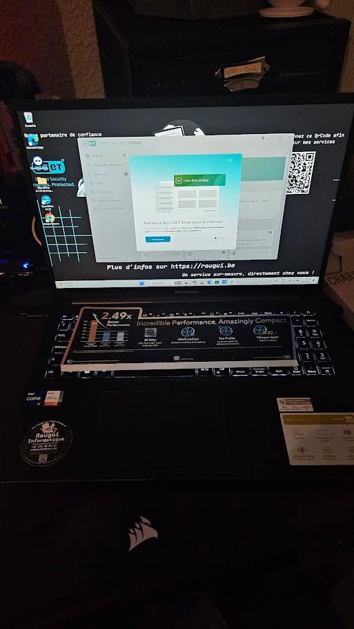 Réparation – Un nouveau PC hautes performances sort de l’atelier ! 🚀💻 par Raugui Informatique