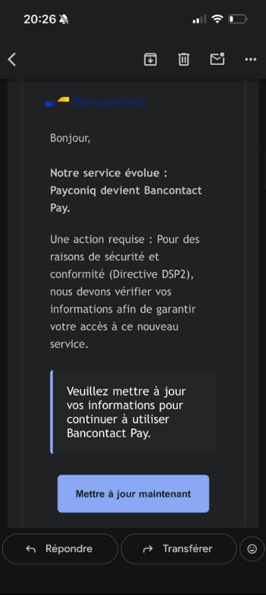 Conseil – Attention à cette arnaque qui circule actuellement ! par Raugui Informatique