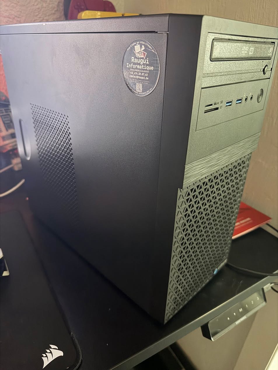 Conseil – Nouveau PC fixe installé chez un client 👌 par Raugui Informatique